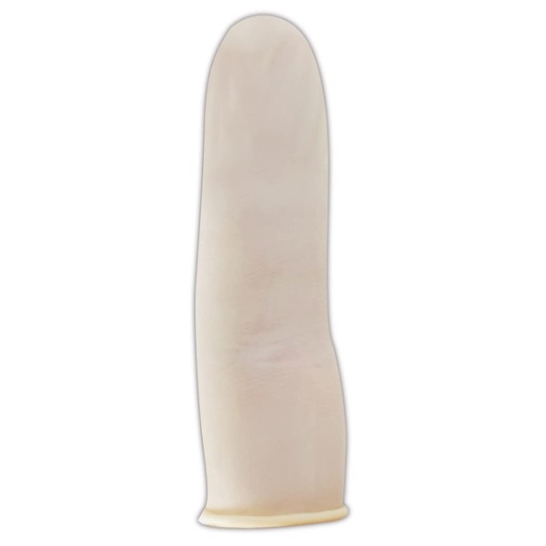 MAGID T8226-M Comfort Flex T8226 4 Mil 3" Disposable Latex Finger Cots, Medium, White (Pack of 1440)