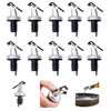 Cystarry 10 PCS Oil Pour Spouts, Olive Oil Vinegar Wine