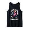 Hard Hats Pink Feather Building Dream Construction Flamingo Tank Top