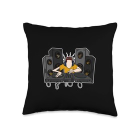 Beat Maker And Music Producers Apparel For All Beat Maket Music Producer Throw Pillow, 16x16, Multicolor