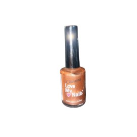 Love My Nails Chrome Nail Polish Barely Bronze Shimmery Sparkle