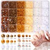 Colorful Nail Pearl Rhinestones Gems Bedazzling Kit DIY Crafts Accessories