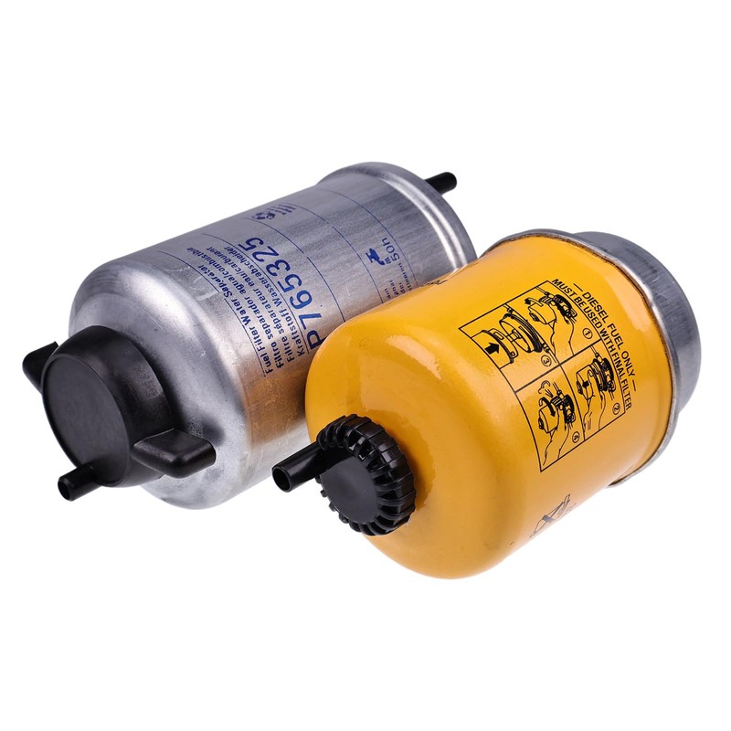 IEQFUE Fuel Filter Kit 32/925694 320/07155 320/07394 Compatible with JCB