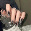 XUZOO Simple Nail Tips, 24 Pieces Nail Tips, Short and