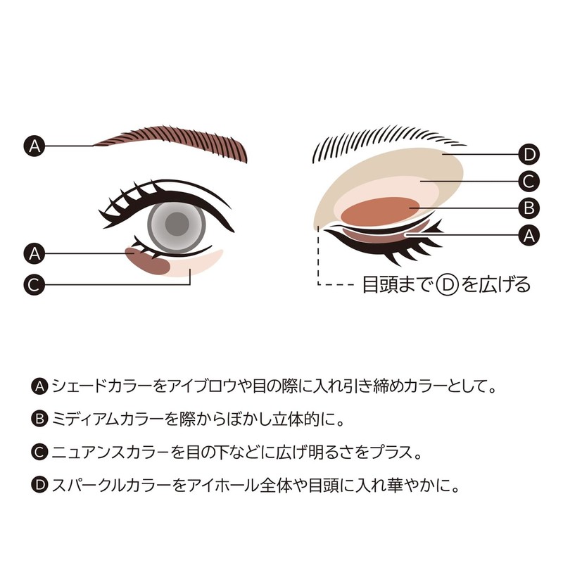 Chacott Face Color Palette 500 Sugar Spots