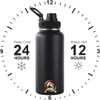 FLASK VANUAT Sports Stainless Steel Wide Mouth Water Bottle Double-Wall