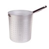 Pentole Agnelli Nudelsieb/scaldapasta Zylindrische aus Aluminium mit Griff aus Edelstahl,