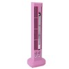 Mini Desktop Tower Fan Bladeless Portable Fan with Light for