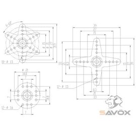 Savox .17/57 Standard Digital Servo