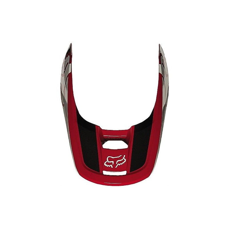 Fox Racing Mens V1 Helmet Visor,Flame Red - REVN,Medium