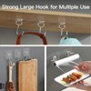 Large Hooks for Hanging Heavy-Duty 44Ib(Max) 10 Packs, Wall Hangers