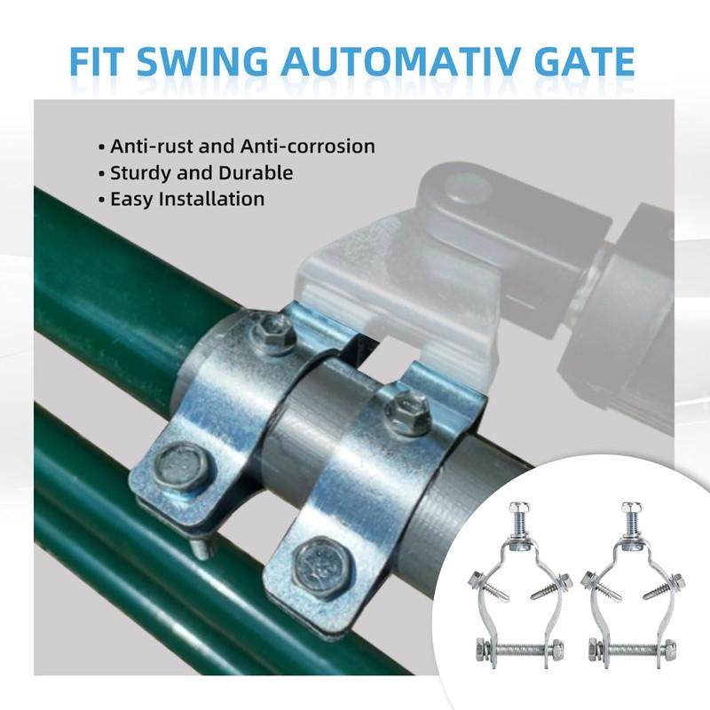 Universal Tube Gate Bracket Kit for Automatic Swing Gate Opener