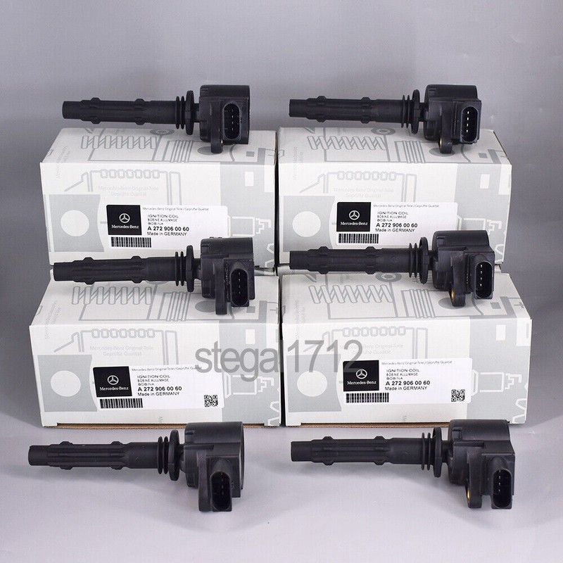 Original OE 6 Set UF535 Ignition Coils & Spark Plugs