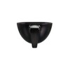 petit aide soup bowl with handle black HS-N36