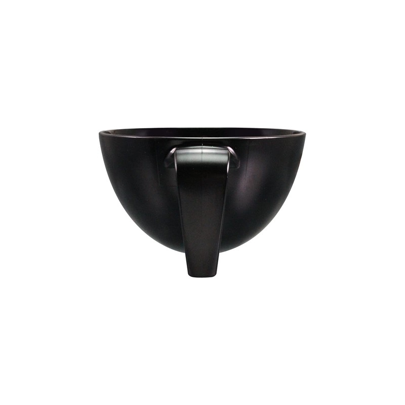 petit aide soup bowl with handle black HS-N36