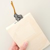 KAIUN-DO Cut-Out Bookmark Featuring World Musicians & Sculptures - Interesting