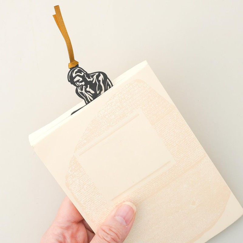 KAIUN-DO Cut-Out Bookmark Featuring World Musicians & Sculptures - Interesting