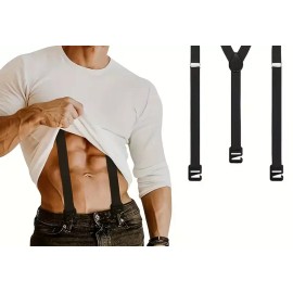 Unbranded Hidden Suspenders for Men Hidden Suspenders Adjustable  Under Clothing Undergarm