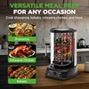 NutriChef Vertical Rotating Shawarma Oven - Rotisserie, Shawarma, & Kebab