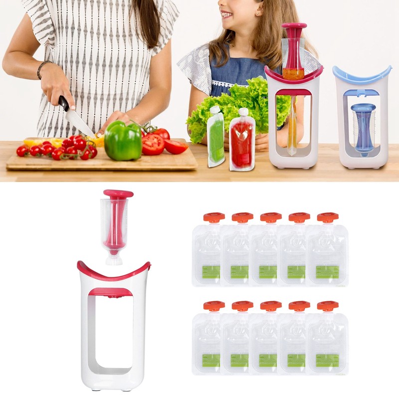 Baby Squeeze Station Fruit Puree Squeeze Station Infant Baby Food