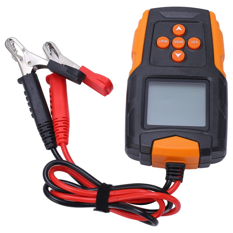 Smart Battery Tester Buzzer Alarm Portable Digital Display Battery Checker