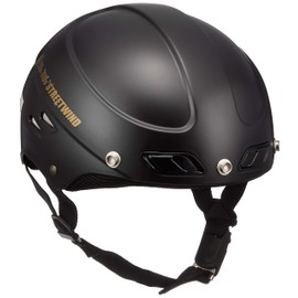 TNK Industrial 51081 Speedpit STR Z Half Helmet, Half Mud Black, One Size Fits All