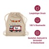 Geschenk mit Namen personalisiert by Shirtracer - Gym Bag Backpack