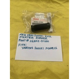 Suzuki NEW SUZUKI Kick Starter Rubber (26352-01000) TM125 TM100 TS185 GT380 RM125 AHRMA