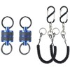 Maxcatch Magnetic Fly Fishing Net Release Holder with Carabiner Clip