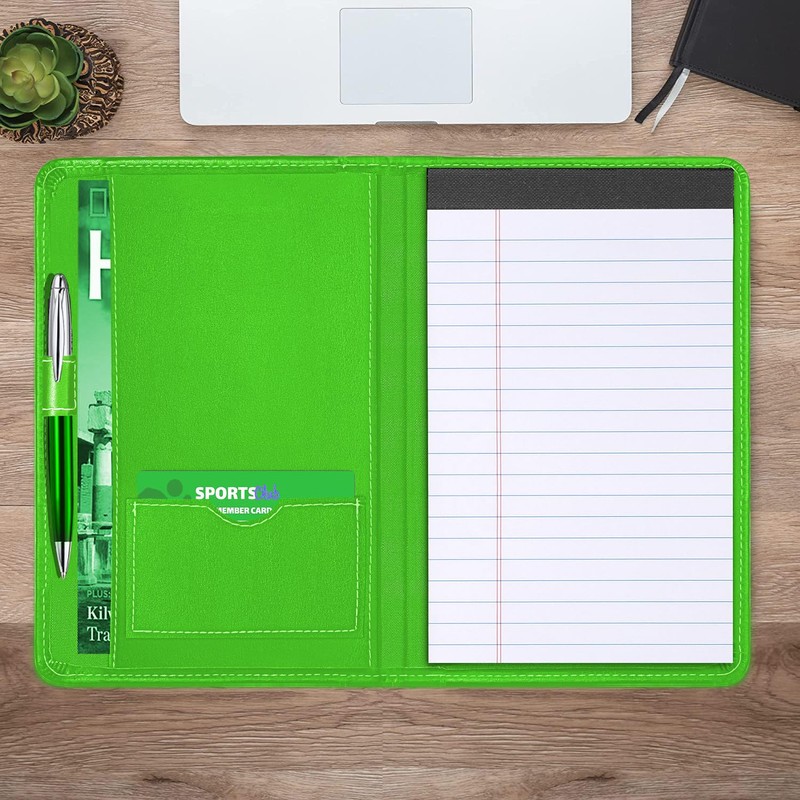 Lcjtop Padfolio/Portfolio Binder, Mini Padfolio Portfolio Binder 5 x 8