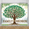 Canessioa Family Reunion Backdrop Family Tree We are Family Backdrop