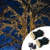 2 Pcs Long Solar String Lights Total 82FT 200LED Waterproof