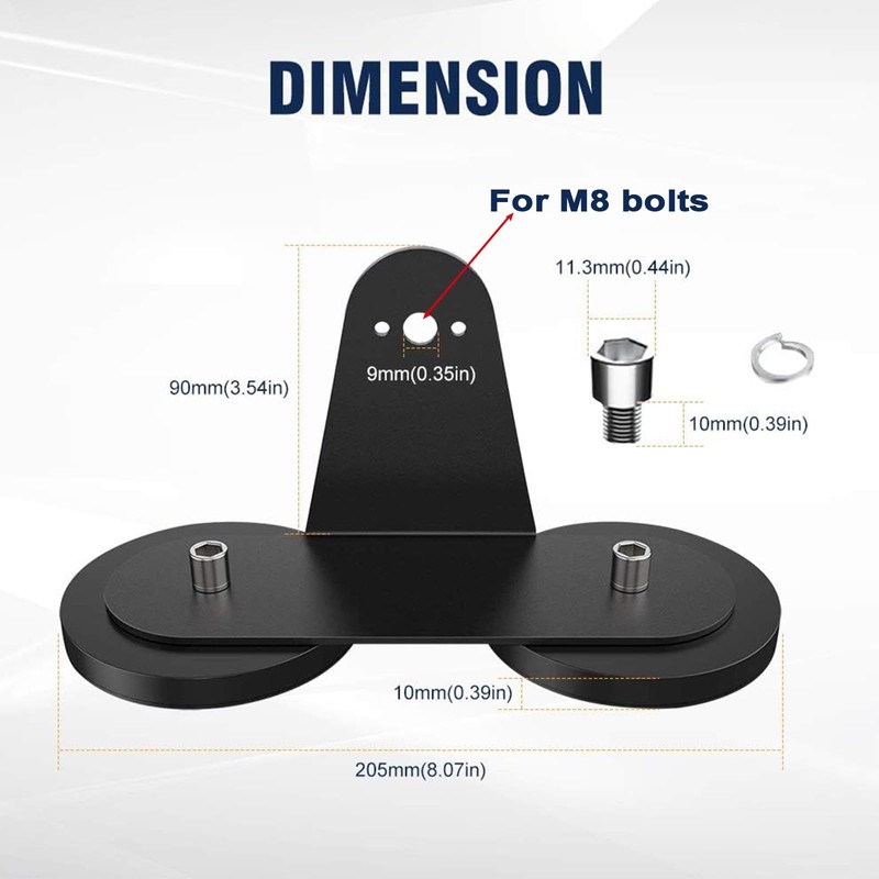 Chelhead Work Light Holder 2 Pieces 2.6 Inch Universal LED