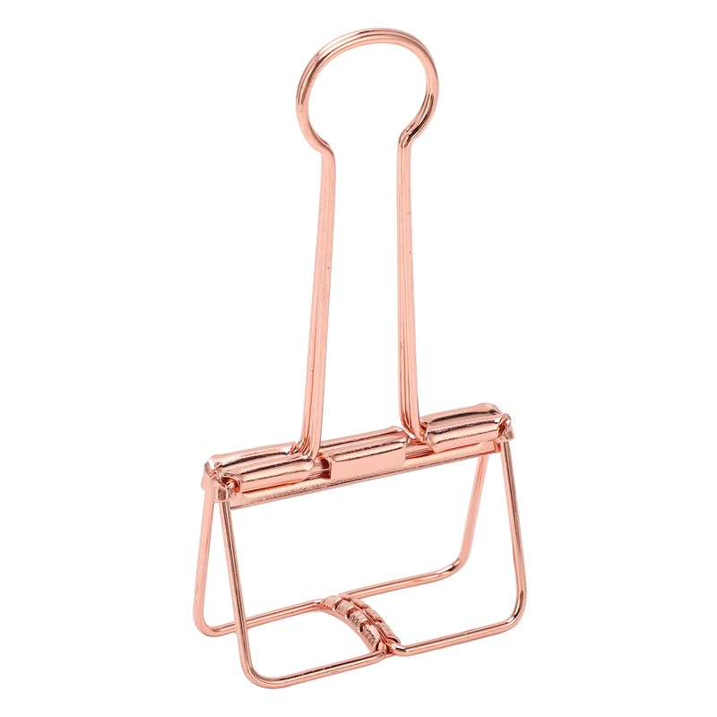 30Pcs Wire Binder Clips 2in Wide Hollow Out Strong Metal