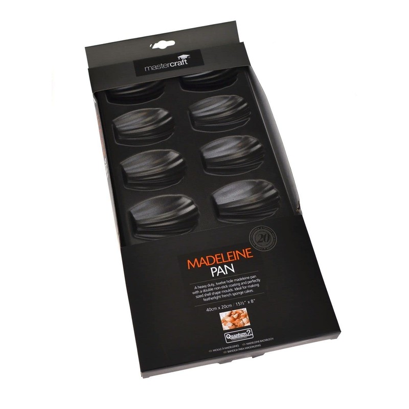 MasterCraft Heavy Base 12 Cup Madeleine Pan