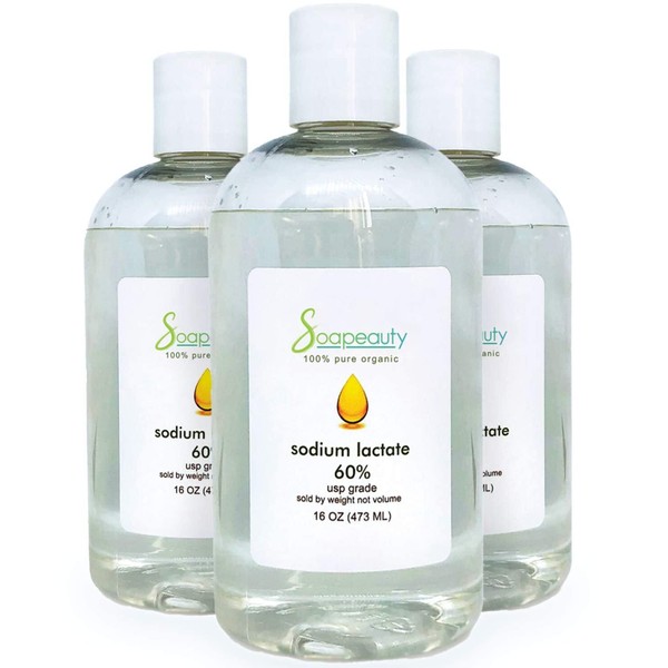 SODIUM LACTATE for Soap Making & Lotions | 60% USP