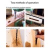 WSOOX Square Hole Drill Bits for Wood, Woodworking Hole Saw