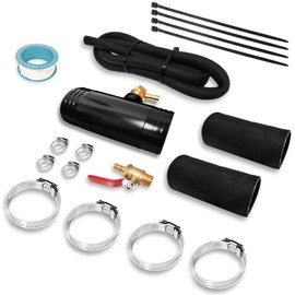 Baiann 1 3/4" Diesel Installation Kit, Diesel Auxiliary Tank Install Kit Compatible with Gravity Fueled Auxiliary Fuel Tank, Only for Diesel (11408)