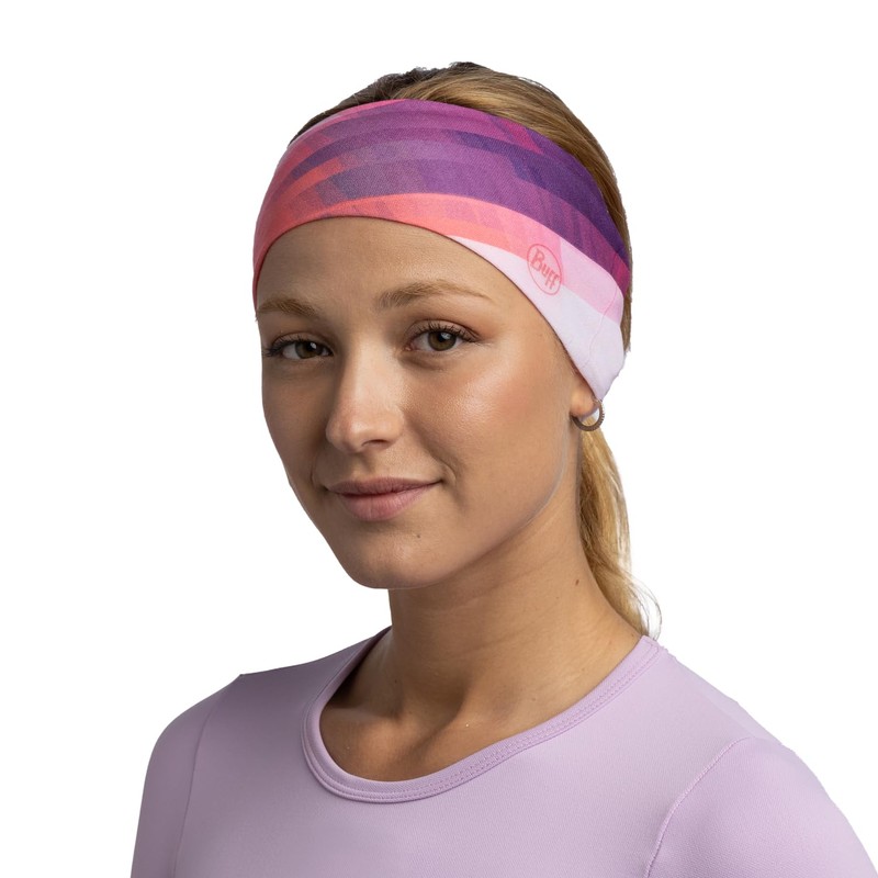 Buff Coolnet UV Ellipse Headband Wae Purple Unisex Adult