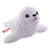 Wild Republic Pocketkins Eco Harp Seal, Stuffed Animal, 5 Inches,