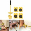 Furniture Lifter Tool Set, Anti Slip Alloy Steel Lever Principle