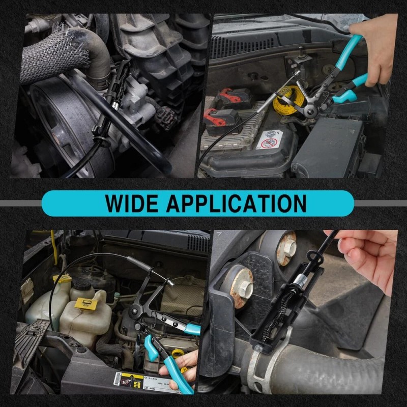 DURATECH 27-inch Flexible Hose Clamp Plier Spring Plier Automotive Clamp