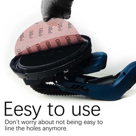 Faoyoon 9 Inch Sanding Disc Drywall Sandpaper, Dust Free Sanding Drywall Sander Pads, 15 Pack Assortment 80 | 120 | 220 | 320 | 600 Grit