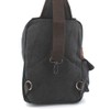 JIAO MIAO Canvas Shoulder Backpack Travel Rucksack Sling Bag Cross