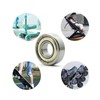 60pcs Skateboard Bearings 608ZZ Double Shielded Ball Bearings Small Bearings