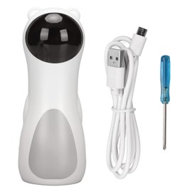 TYTOGE Automatic Cat Laser Toy Timing Function Dual Power Supply Adjustable Angles LED Interactive Laser Cat Toys for Indoor