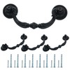 Zorveiio 4Pcs 2.75 Inch Hole Spacing Vintage Bail Pull Handles,