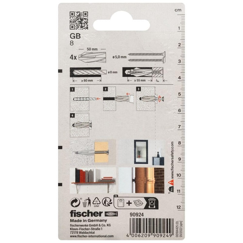 Fischer 90924 Packs K
