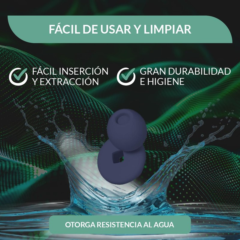 ORIGINALSAT Earplugs, 33dB Noise Reduction, 4 Sizes Replaceable Earplugs and