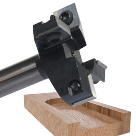 Akylin Slab Flattening Router Bit 1/2 Shank - CNC Spoilboard Surfacing Router Bit,2"-4 Wings Plain Milling Cutter,Carbide Insert Planer Bit for Woodworking